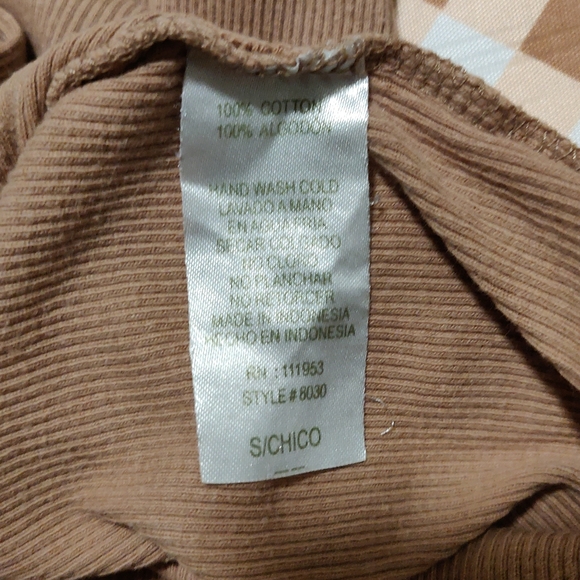 Brown Tank Top - Picture 2 of 2